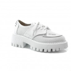 белые  женские повседневные туфли