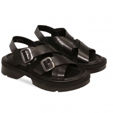 Black colour Women sandals