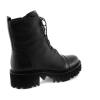 Black colour women winter shoes