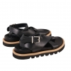 Black colour Women sandals