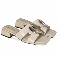 ivory colour Women sandals