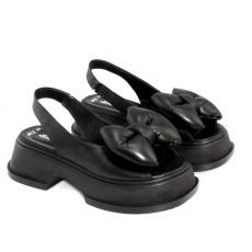 Black colour Women sandals
