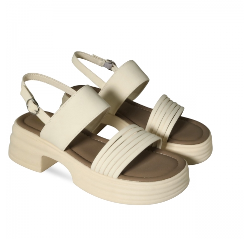 ivory colour Women sandals