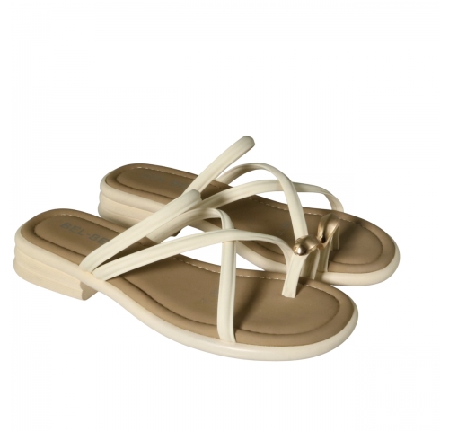 ivory colour Women sandals