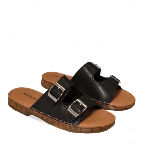 Black colour Women sandals