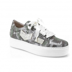 Grey colour women court shoes