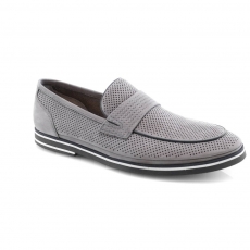 Grey colour men open shoes