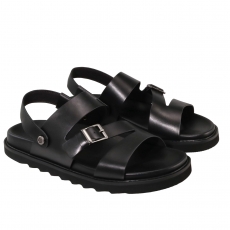 Black colour Men sandals